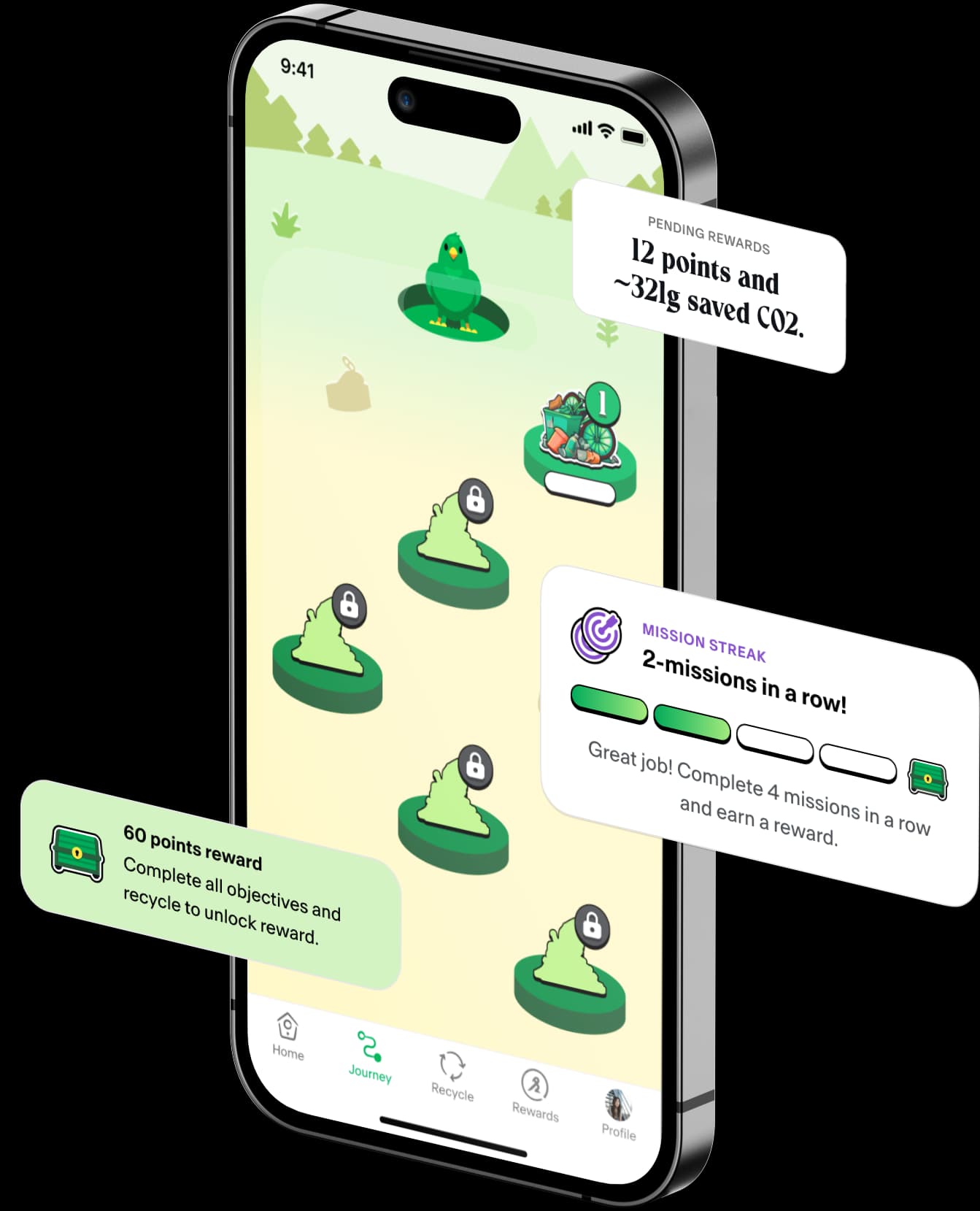 BIN — QR codes for every plastic container